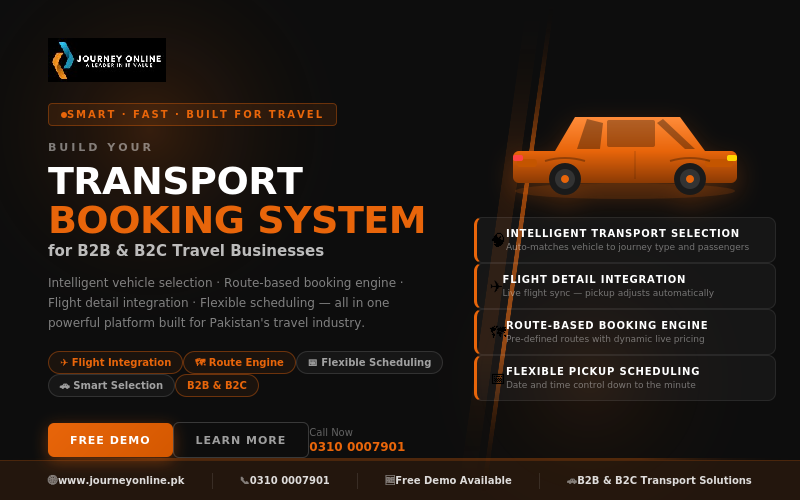 Build Your Transport Booking System